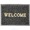 Коврик придверный из ПВХ «WELCOME» 40*60 чёрный