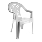 Кресло пластиковое "Престиж" (белый)