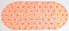 Spa-коврик для ванной 35х70см корал.