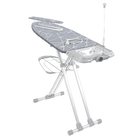 Гладильная доска Ника Валенсия-1 с линиями на сером НВ1/21